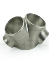 Powerhouse Racing 304 Stainless Steel 3.26inch Outlet Single Scroll Cast Collector                                     - FB.06.SS.C.326.S.2.264.2.166 - Image 2