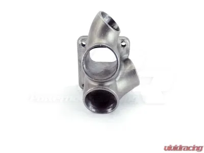 Powerhouse Racing Billet Machined 1.68inch ID Dual WG Outlets Twin Scroll Collector - FB.06.SS.C.T4.T.2.216.2.168