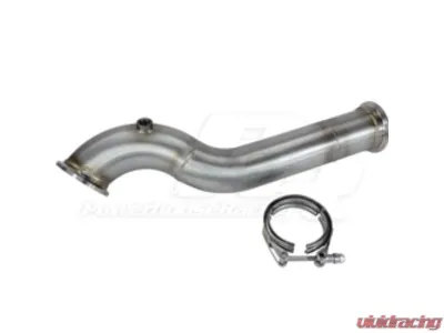 Powerhouse Racing Ceramic Coating NA-T Street Torque Downpipe - FIN.01011115.C.BK