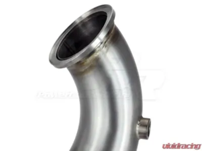 Powerhouse Racing Ceramic Coating NA-T Street Torque Downpipe - FIN.01011115.C.BK