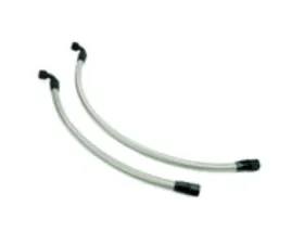 Powerhouse Racing 12AN Stainless Braided Lines Black Hose Ends Breather Lines Toyota Supra