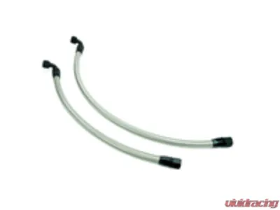 Powerhouse Racing 12AN Stainless Braided Lines Black Hose Ends Breather Lines Toyota Supra - FT 01011037.BK