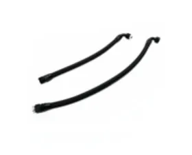 Powerhouse Racing -12AN Black Braided Lines Black Hose Ends Breather Lines Toyota Supra LHD