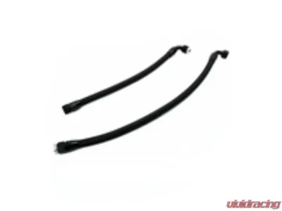 Powerhouse Racing -12AN Black Braided Lines Black Hose Ends Breather Lines Toyota Supra LHD - FT 01011038.BKB