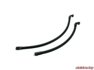Powerhouse Racing -12AN Black Braided Lines Black Hose Ends Breather Lines Toyota Supra RHD - FT 01011085.BKB