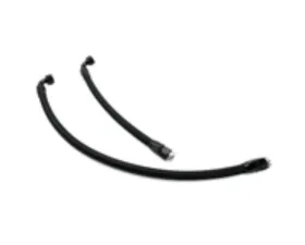 Powerhouse Racing -12AN Black Braided Lines Black Hose Ends Breather Lines Toyota Supra