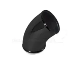 Powerhouse Racing 5inch Gloss Black Powder Coat Intake Pipe for Single Turbo