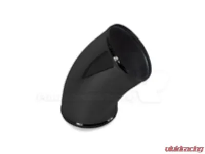 Powerhouse Racing 5inch Gloss Black Powder Coat Intake Pipe for Single Turbo - PHR 00001407.GB