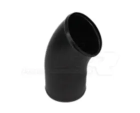Powerhouse Racing 5inch Matte Black Powder Coat Intake Pipe for Single Turbo