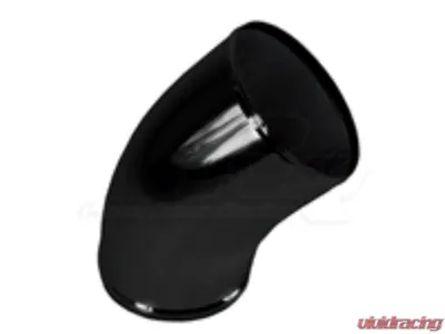 Powerhouse Racing 6inch Gloss Black Powder Coat Intake Pipe for Single Turbo - PHR 00001408.GB
