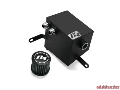 Powerhouse Racing Wrinkle Black Powder Coat Gen 2 Breather Tank Toyota Supra RHD - PHR 01011085.WB