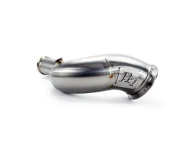 Powerhouse Racing Mandrel Bent Precision or Tial V-band inlet/outlet, Sportsman Cover Turbos 4.0inch Titanium Downpipe