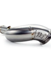 Powerhouse Racing Mandrel Bent Precision or Tial V-band inlet/outlet, Sportsman Cover Turbos 4.0inch Titanium Downpipe                                     - PHR 01011121.VSPO.M - Image 2