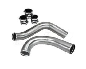 Powerhouse Racing 3.0inch Gloss Black Powder Coat Hot Street Torque Manifold Side Intercooler Pipe Kit H-Cover Turbo Toyota Supra MKIV TT