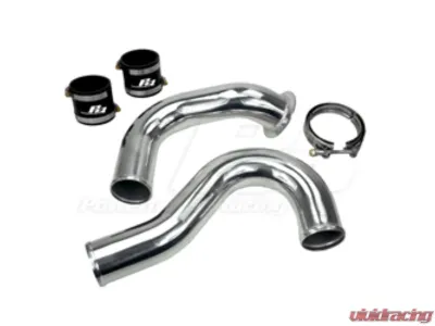 Powerhouse Racing 3.0inch Gloss Black Powder Coat Pro Mod Turbo Hot Side Intercooler Pipe V50 Turbo Kits - PHR 01011513.GB