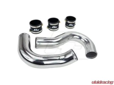 Powerhouse Racing 3.0inch Matte Black Powder Coat Custom Hot Side Intercooler Pipe Toyota MKIV Supra - PHR 01011514.MB