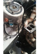 Powerhouse Racing Dual Wastegate Stainless Braided Line with black coating Stainless Boost Control Line Kit for S45/S23 Turbo Kits                                     - PHR 01012039.D.BK.18 - Image 3