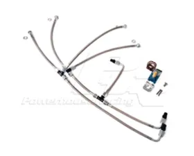 Powerhouse Racing Stainless Braided Line Stainless Boost Control Line Kit for S45 | S23 Turbo Kits