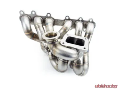 Powerhouse Racing Dual 44 | 46mm Wastegate Flange S45 Billet Turbo Manifold for 2JZ-GE - PHR 01012051.S-Scrl.D44