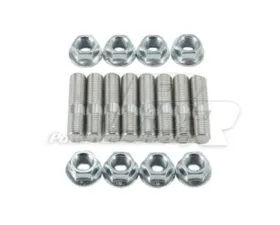 Powerhouse Racing Set of 8 for GE Cylinder Head Short Stud and Nut Kit for NA-T Manifolds