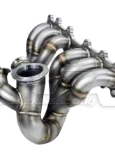 Powerhouse Racing Dual 44/46mm Wastegate Flange Single-Scroll Collector for H-Cover PTE Turbo V23QR Turbo Manifold 2JZ-GE                                     - PHR 01012073.S.2.C.H - Image 3
