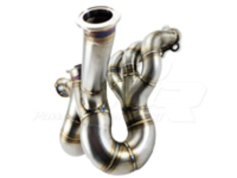 Powerhouse Racing Single 60mm Wastegate Flange V-Band Single-Scroll Collector for Sportsman Cover PTE Turbo V45QR Turbo Manifold 2JZ-GE - PHR 01012075.S.1.C.SM