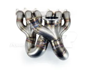 Powerhouse Racing Single 60mm Wastegate Flange Single-Scroll Collector for Pro-Mod PTE Turbo V50QR Pro Mod Turbo Manifold 2JZ-GTE