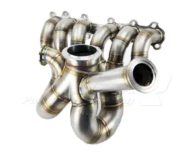 Powerhouse Racing Dual 44 | 46mm Wastegate Flanges V50QR Pro Mod Turbo Manifold 2JZ-GE
