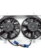 Powerhouse Racing Gloss Black Powder Coat Finish Dual Brushless SPAL Fan Kit Nissan S14 240SX                                     - PHR 02170601.GB - Image 2