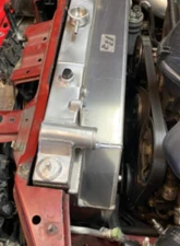 Powerhouse Racing Matte Black Powder Coat Finish Dual Brushless SPAL Fan Kit Nissan S14 240SX                                     - PHR 02170601.MB - Image 5