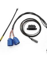 Powerhouse Racing Wrinkle Black Powder Coat Finish Dual Brushless SPAL Fan Kit Nissan S14 240SX                                     - PHR 02170601.WB - Image 4