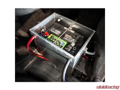 Powerhouse Racing Wrinkle Black Battery Relocation Kit Lexus IS300 2001-2005 - PHR 03091801.MB