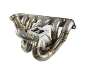 Powerhouse Racing Twin Scroll Dual 44/46mm Wastegate Flange S23 Billet Turbo Manifold for 2JZ-GTE in Lexus IS300 | GS300 1998-2005