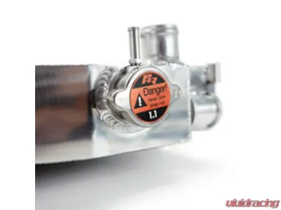 Powerhouse Racing -20AN Inlet and Outlet Raw Finish Aluminum Race Radiator Lexus GS300 2nd Gen - PHR 03100602.R.20