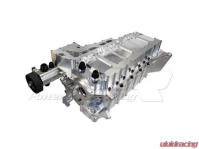 Powerhouse Racing Mazworx Billet Race Block Billet Dry Sump Pan for 2JZ - PHR 200206623-ASSY