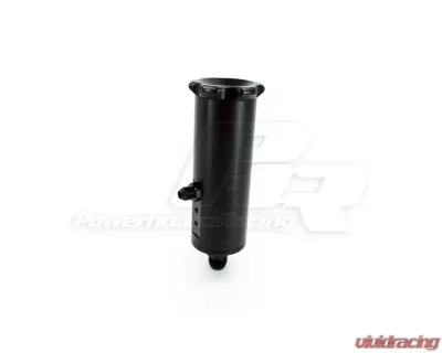 Powerhouse Racing Black Billet Power Steering Reservoir Kit w/ Black Braided Lines 2nd Gen Lexus GS300 1997-2000 - PHR 03103001.B.BKB