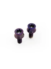 Powerhouse Racing Purple Titanium Bolt Kit  Radiator Tie Downs (Support Brackets) Lexus | Toyota 1999-2005                                     - PHR 03090803.PU - Image 2