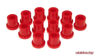 Prothane Red Rear Spring Eye & Shackle Bushing Kit Toyota Trucks 1979-1983 CLEARANCE - 18-1001