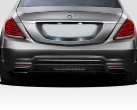 2014-2020 Mercedes S Class W222 Duraflex W-1 Rear Bumper - 1 Piece