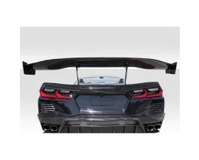 2020-2024 Chevrolet Corvette C8 Duraflex Gran Veloce GT Rear Wing Spoiler - 5 Piece
