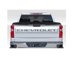 2019-2023 Chevrolet Silverado Duraflex Tornado Rear Tailgate Wing Spoiler - 3 Pieces