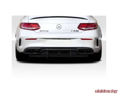 2015-2018 Mercedes Benz W205 C63 AMG Power Duraflex Rear Diffuser - 1 Piece - 117249