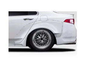 2009-2014 Acura TSX Duraflex Khan Rear Fender Flares - 4 Piece (+70mm wider)