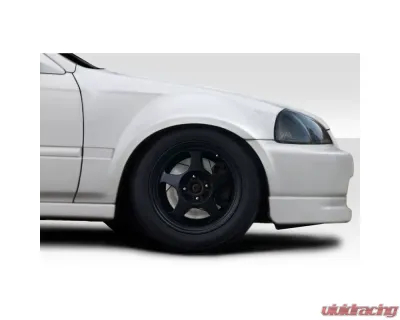 1996-1998 Honda Civic Duraflex K Spec Front Fenders - 2 Pieces - 117352