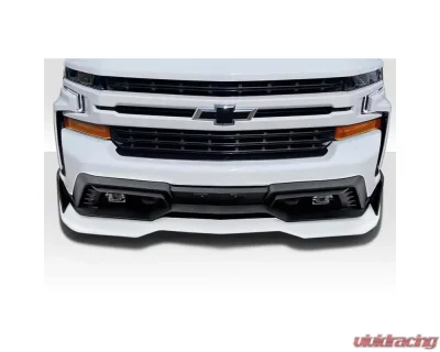 2019-2023 Chevrolet Silverado 1500 Duraflex Street Runner Front Lip Spoiler Air Dam - 1 Piece - 117366