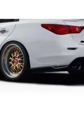 2014-2017 Infiniti Q50 Duraflex D-Style Rear Side Aprons - 2 Piece                                     - 117383 - Image 6