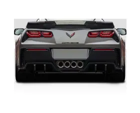 2014-2019 Chevrolet Corvette C7 Duraflex Exe Rear Diffuser - 2 Pieces