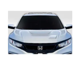 2016-2021 Honda Civic Duraflex Time Attack Hood - 1 Piece