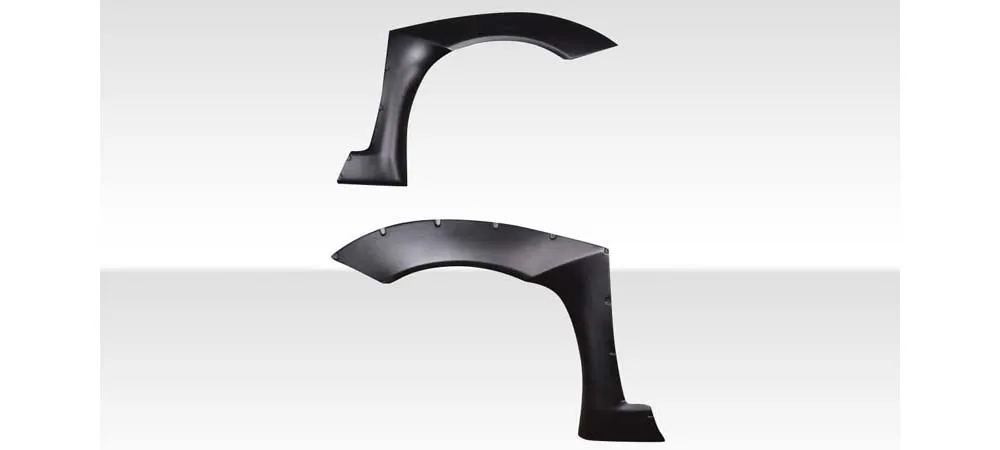 2011-2015 Scion tC Duraflex RBS look Front Fender Flares - 4 PieceS - 117503