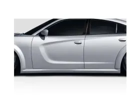 2015-2023 Dodge Charger Duraflex Hellcat Widebody Look Side Skirts - 2 Piece